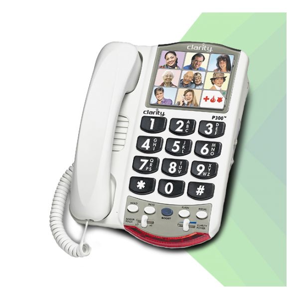 Clarity 30 dB Corded Picture Phone Canadian Hearing Services